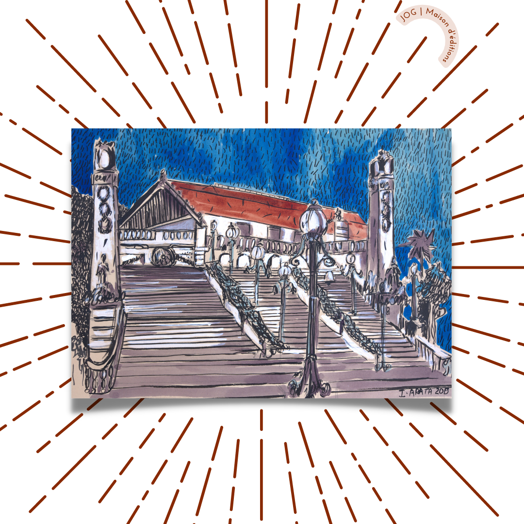 Carte Postale - La Gare Saint Charles - Isabelle Arata