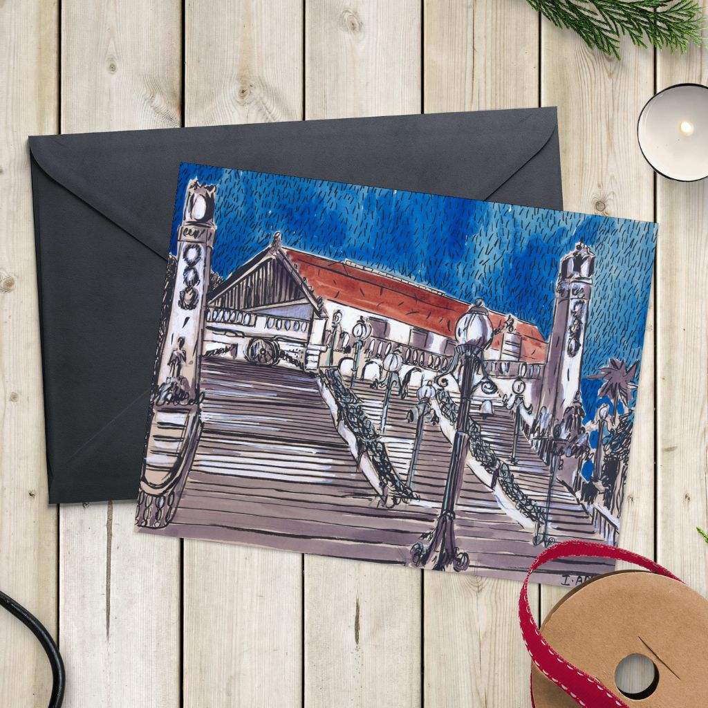 Carte Postale - La Gare Saint Charles - Isabelle Arata