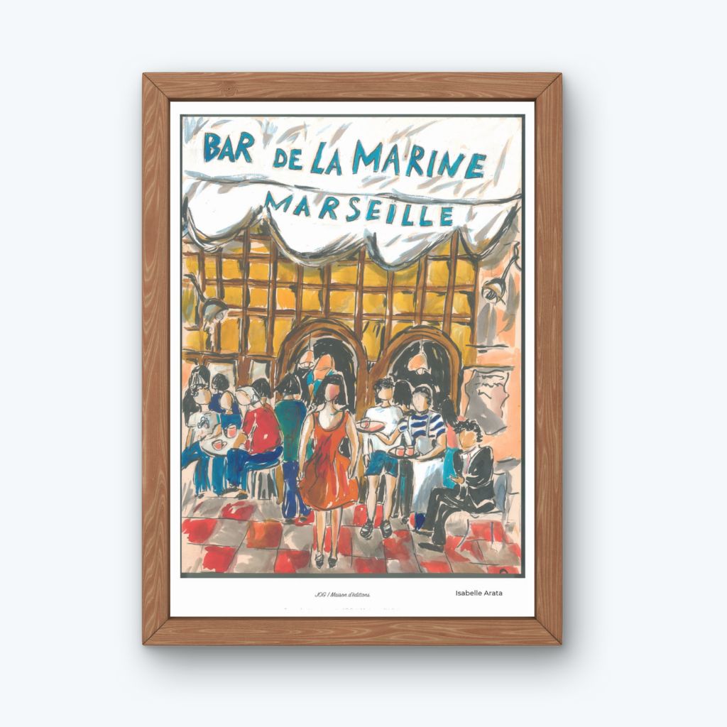 Affiche - Le Bar de la Marine - Isabelle Arata