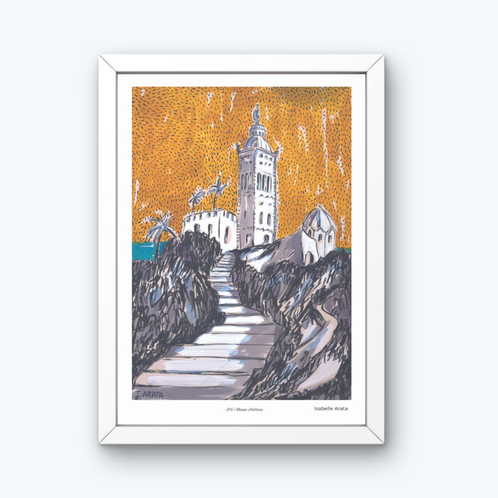 Affiche - Notre Dame de la Garde - Isabelle Arata