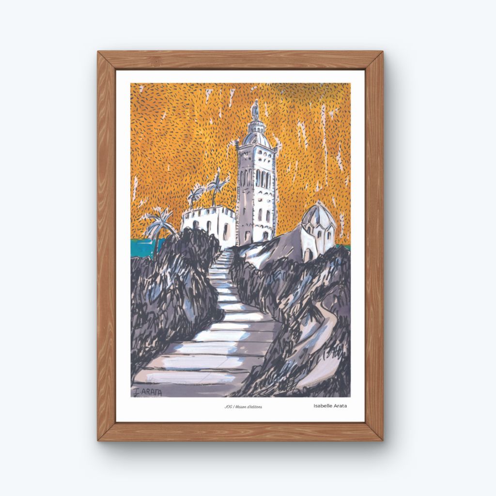 Affiche - Notre Dame de la Garde - Isabelle Arata
