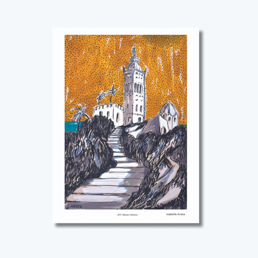 Carte Postale - Notre Dame de la Garde -  Isabelle Arata