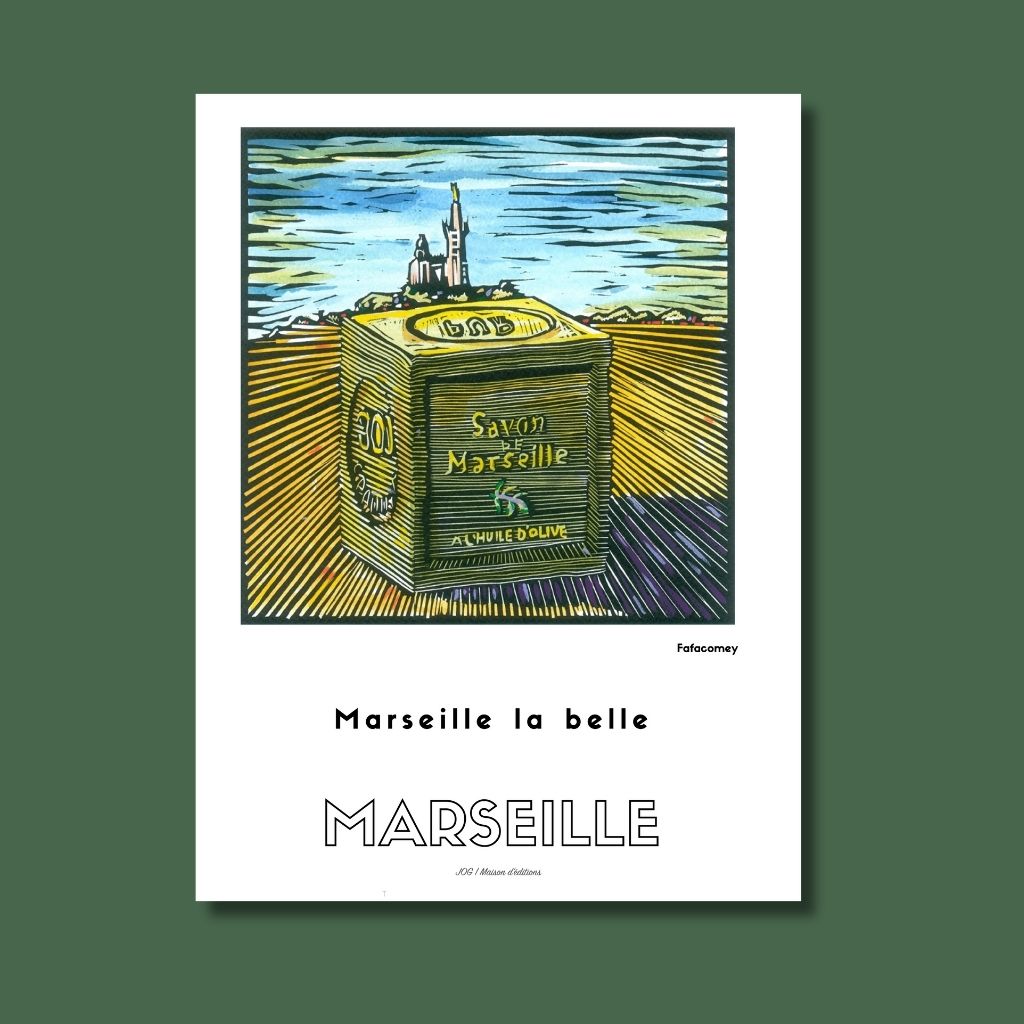 Affiche - Marseille La Belle - FafaComey
