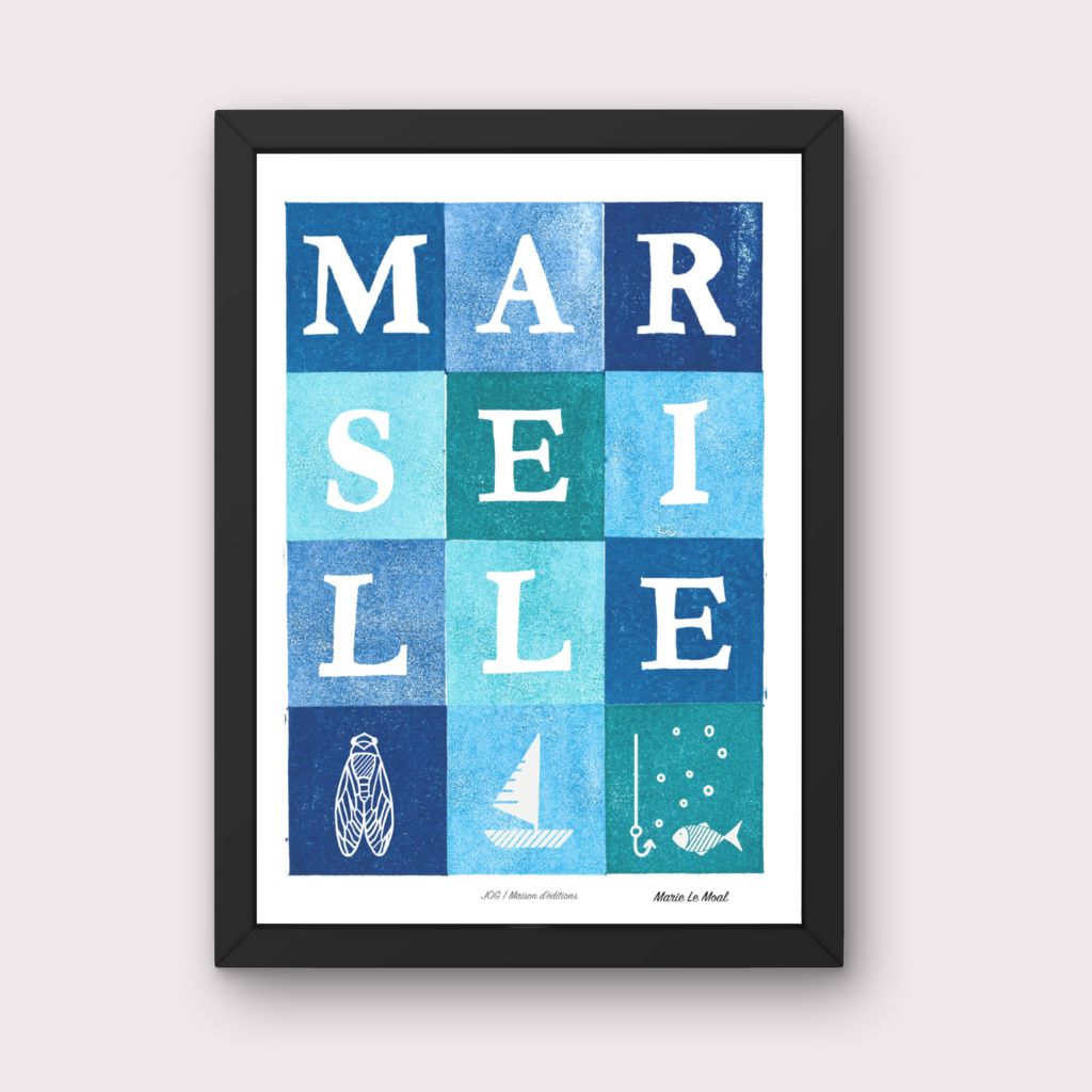 Affiche - Marseille - Marie Le Moal