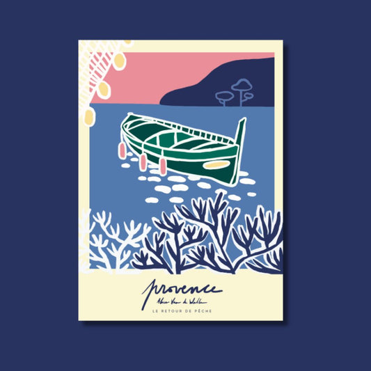 Carte postale - Provence - Baie de Saint Jean Vert - Alice Van de Walle