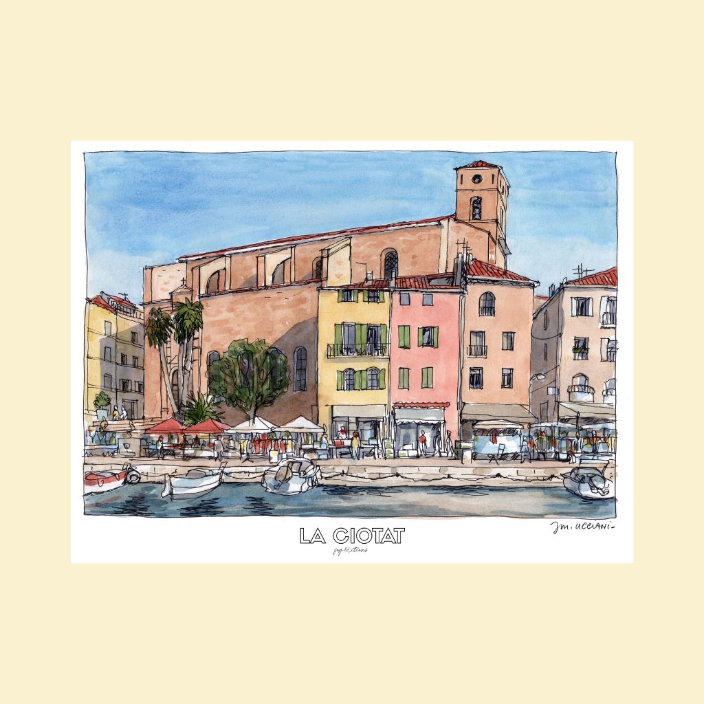 Carte Postale - Le Port de La Ciotat - JM Ucciani