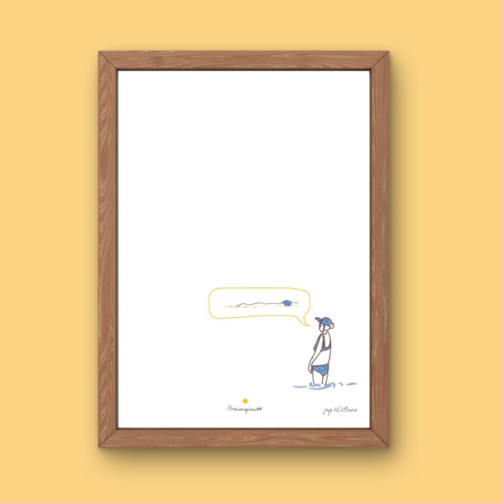 Affiche - Nageuse 2 - Marion Giraudot