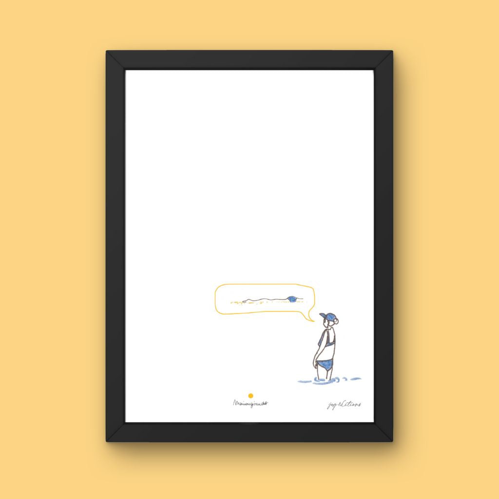 Affiche - Nageuse 2 - Marion Giraudot