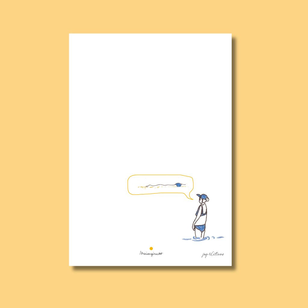 Affiche - Nageuse 2 - Marion Giraudot