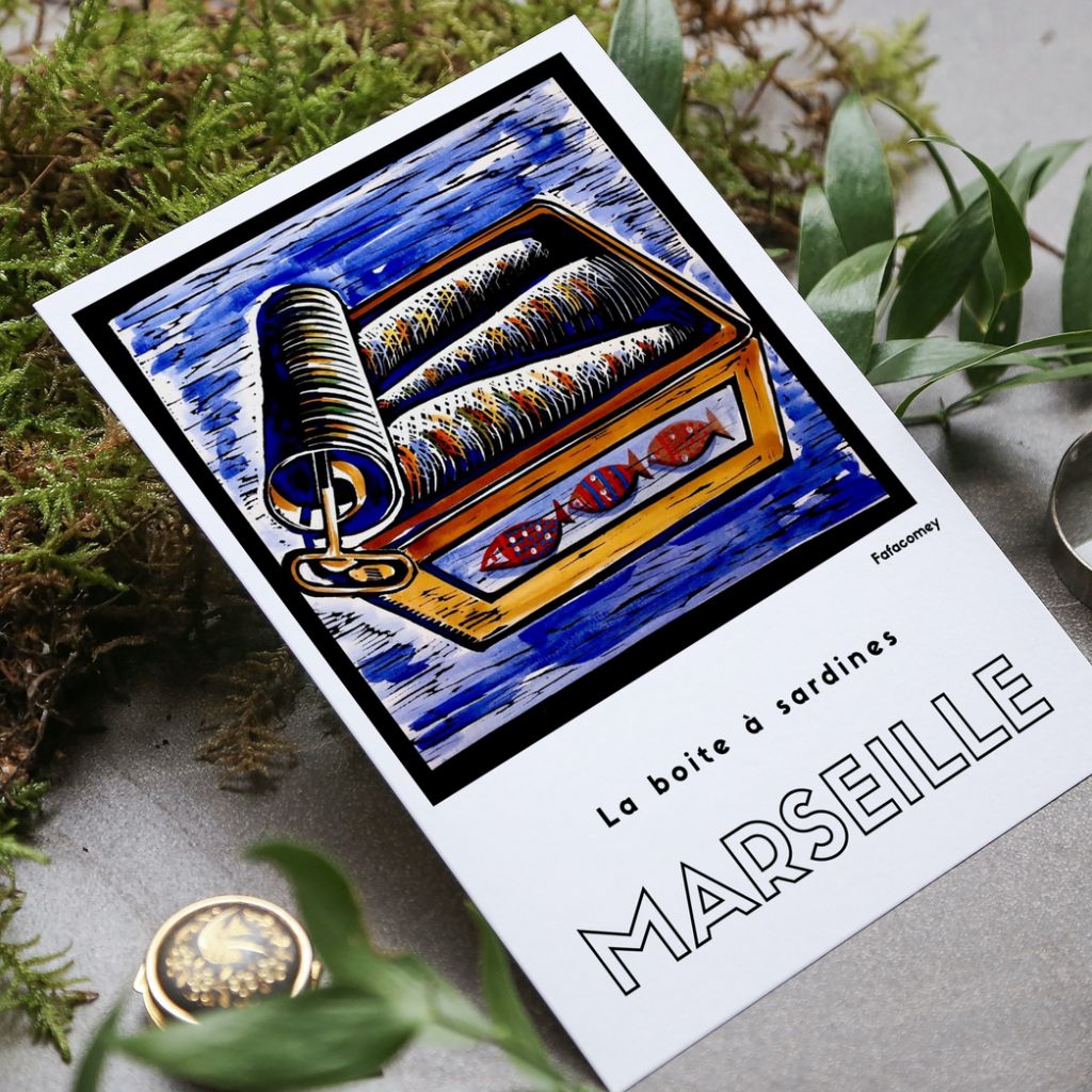 Carte Postale - La Boite à Sardines - Fafacomey