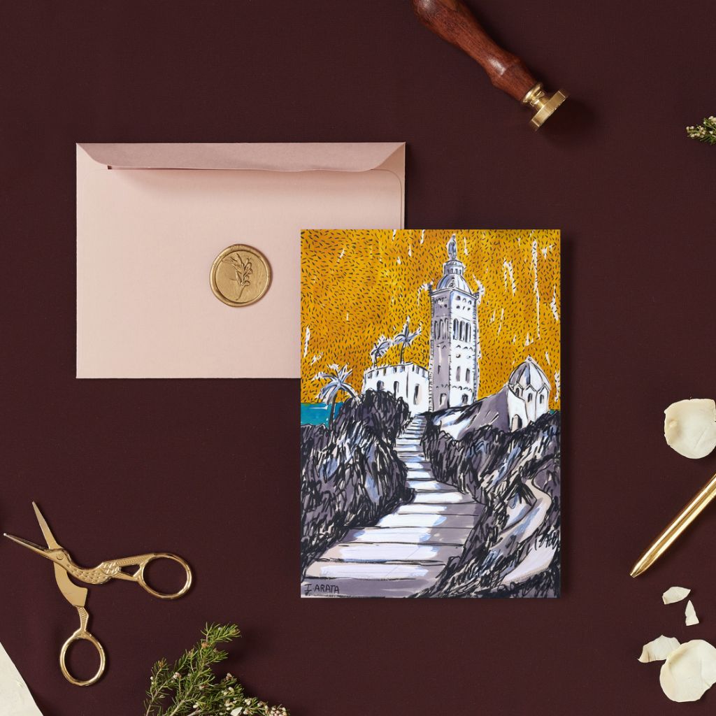 Carte Postale - Notre Dame de la Garde -  Isabelle Arata
